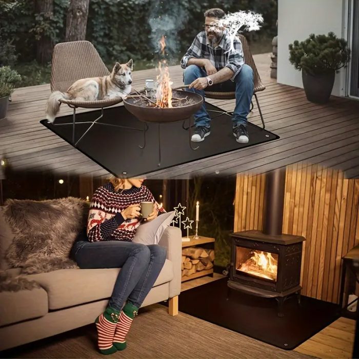 BLACKBULL ΠΥΡΑΝΤΟΧΟ - ΑΔΙΑΒΡΟΧΟ ΧΑΛΙ ΓΙΑ  BBQ ΚΑΙ ΣΟΜΠΕΣ 150Χ120CM  PX01 - Image 4