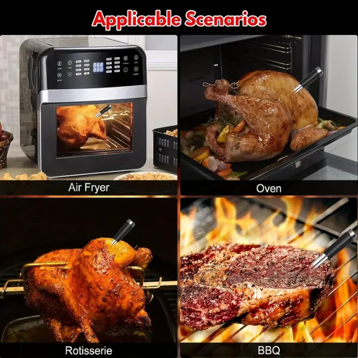 BLACKBULL 2 SENSOR SMART BLUETOOTH BBQ&ΜΕΑΤ THERMOMETER BLTAI1 ΜΕ 2 ΑΙΣΘΗΤΗΡΕΣ, ΕΝΔΕΙΞΕΙΣ ΨΗΤΟΥ ΚΑΙ ΠΕΡΙΒΑΛΛΟΝΤΟΣ - Image 5