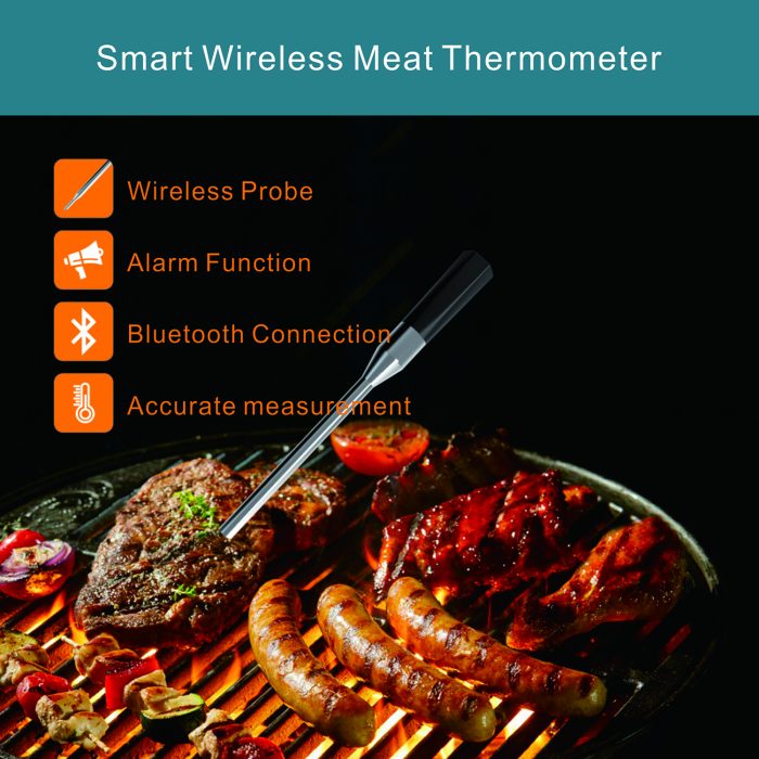 BLACKBULL 2 SENSOR SMART BLUETOOTH BBQ&ΜΕΑΤ THERMOMETER BLTAI1 ΜΕ 2 ΑΙΣΘΗΤΗΡΕΣ, ΕΝΔΕΙΞΕΙΣ ΨΗΤΟΥ ΚΑΙ ΠΕΡΙΒΑΛΛΟΝΤΟΣ - Image 4